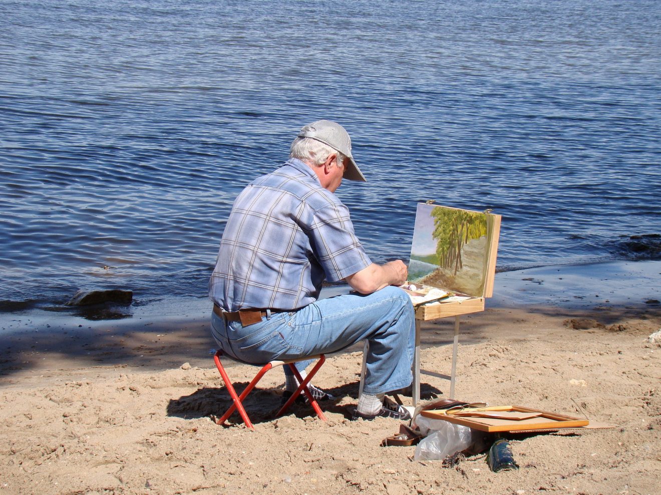 Artists!! Drop off your work for the En Plein Air Exhibition on Tuesday, July 11th!