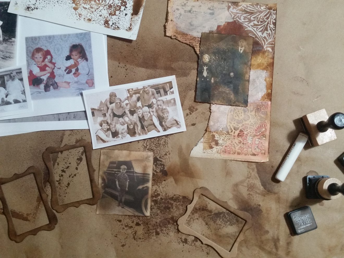 Memory-making with Art - Creating Family Heirlooms, by Jill Vickers