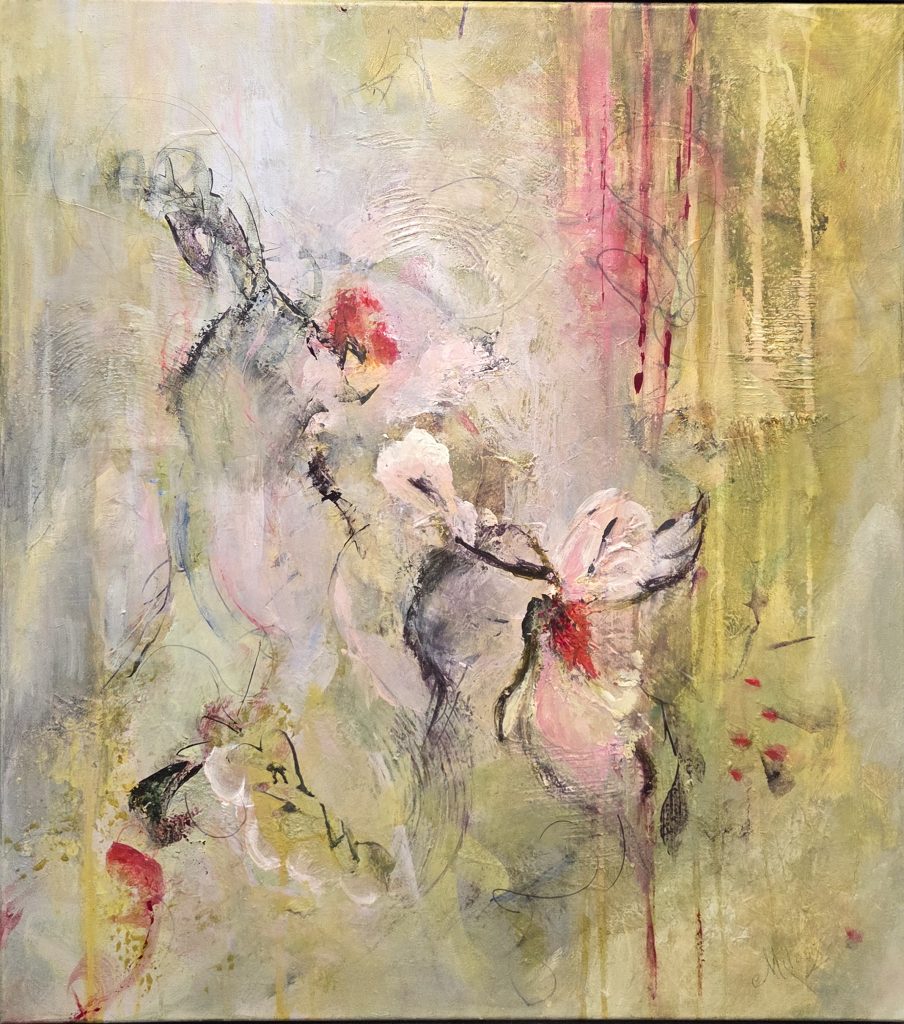 Seond Place: Elaine Milosz for "Scribbled Garden"