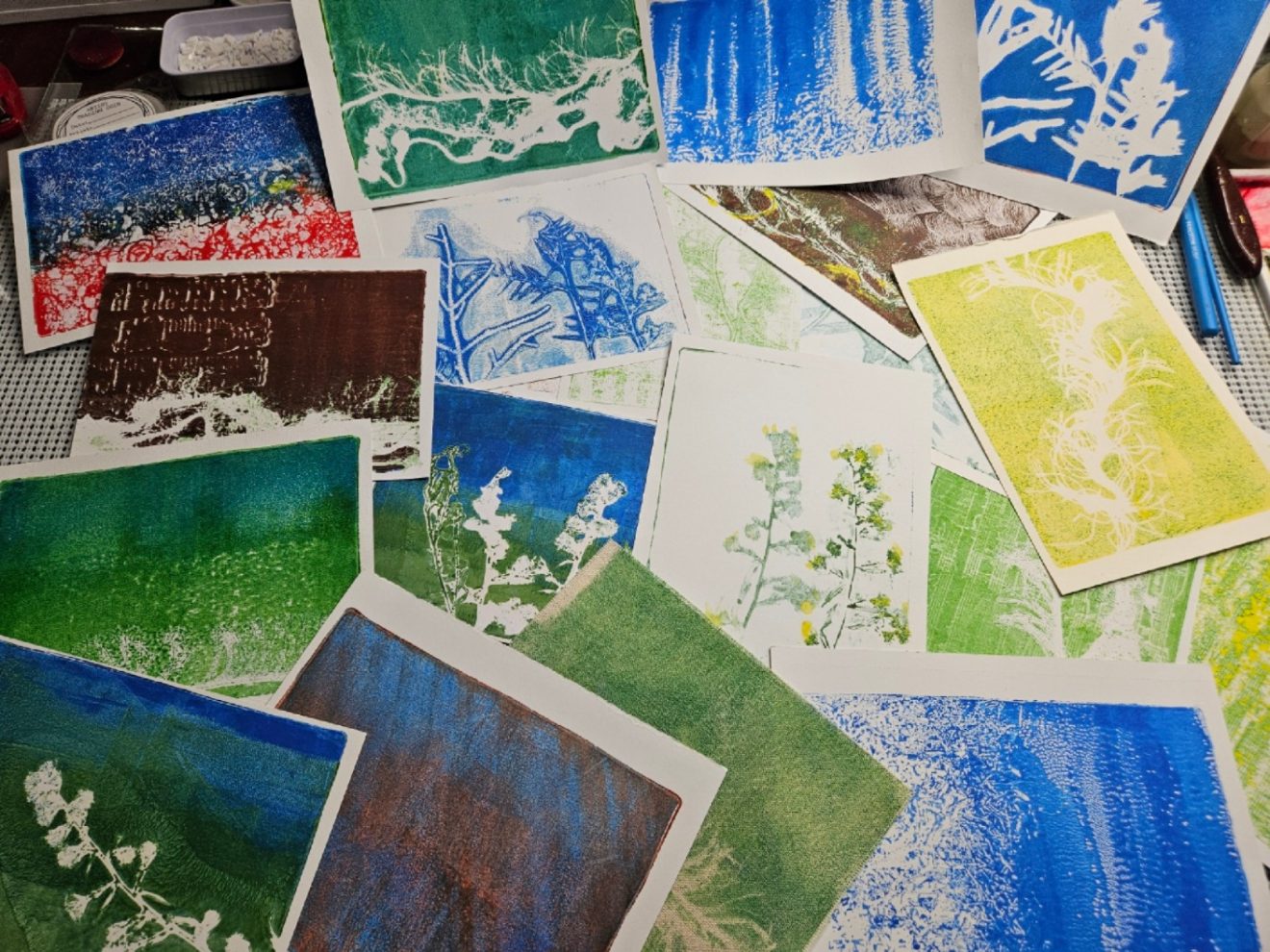 Still Room in the Printmaking Class This Saturday - and Options (Don't you just love options!?)