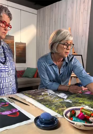 Nanette Zeller on Quilting Arts TV